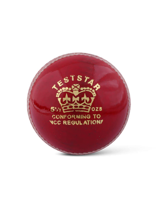 CA Sports 24 Pcs Test Star Red Top Quality Chrome Leather Cricket Hard Ball