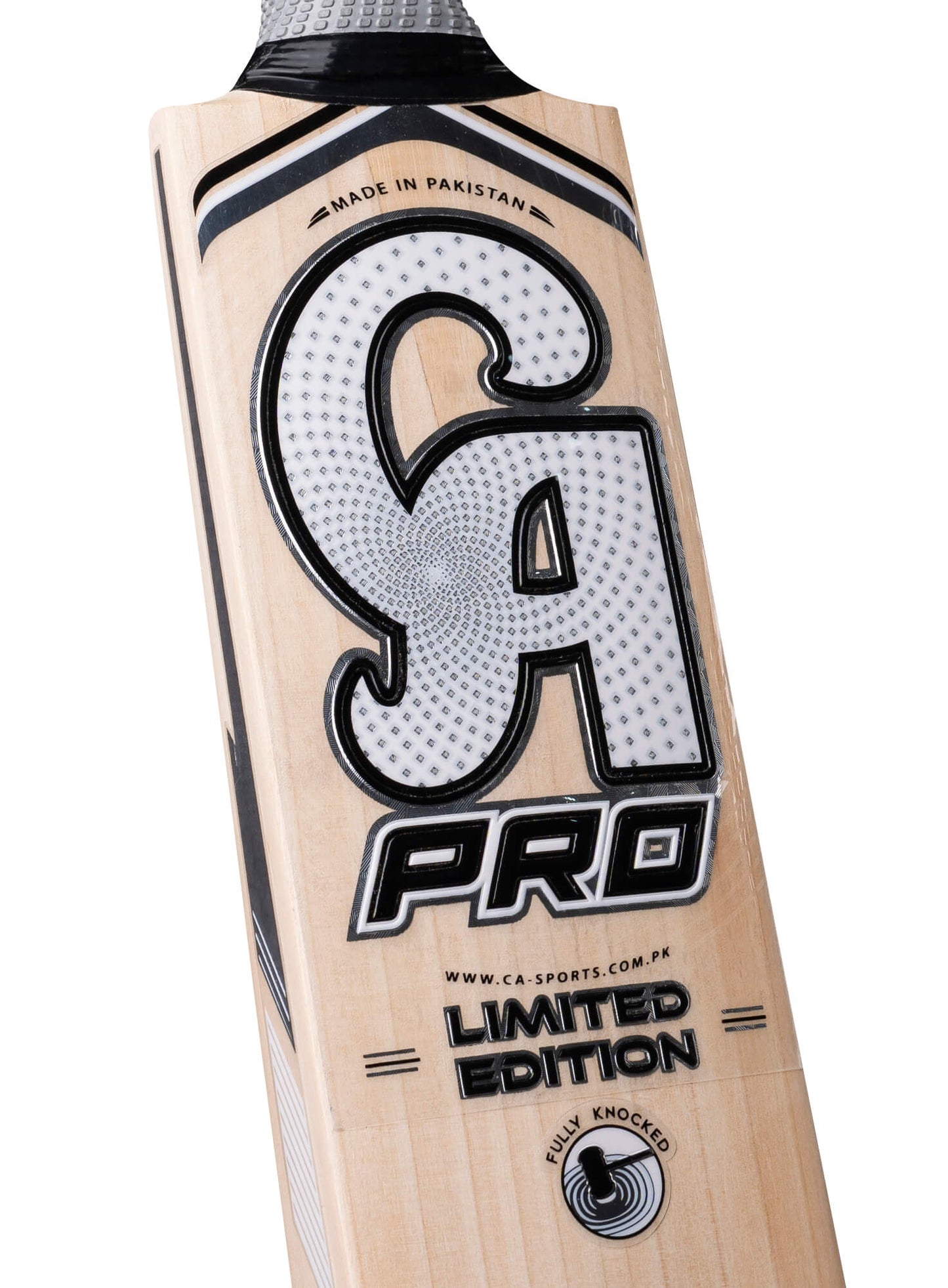 CA Sports Pro Limited Edition Innovative Embossed Stickers With 3D-Effect English Willow Hard Ball Cricket Bat