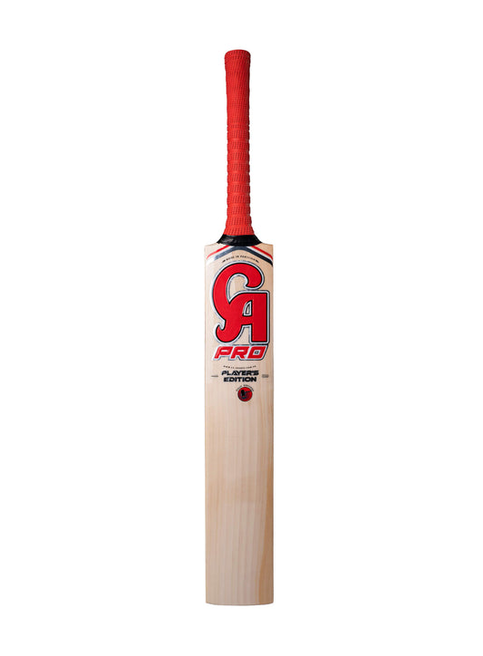 CA Sports Pro Player Edition Innovative Embossed Stickers With 3D-Effect English Willow Hard Ball Cricket Bat