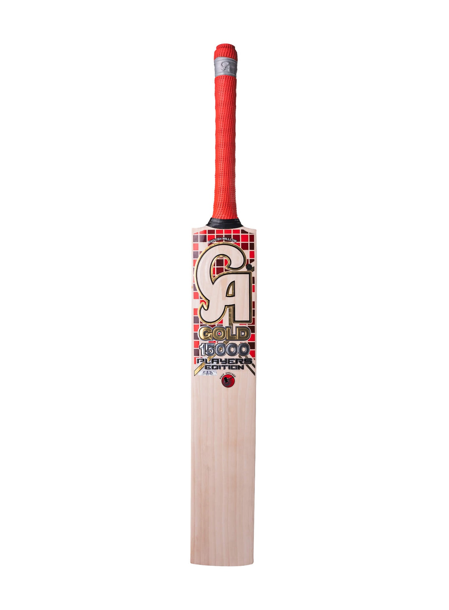 CA-Gold 15000 Players Edition English Willow 3D-Effect Embossed Stickers Hard Ball Cricket Bat