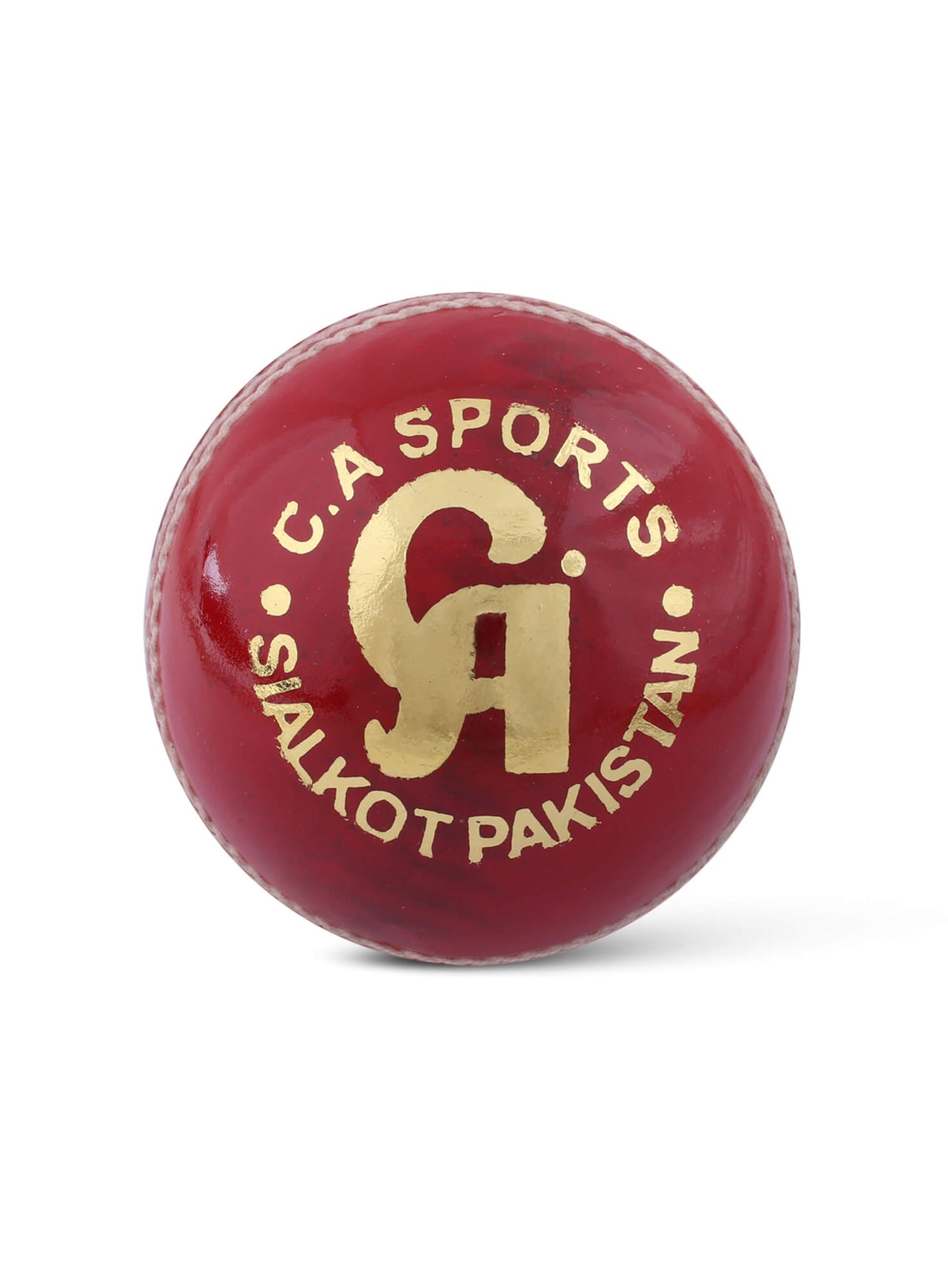 CA Sports 24 Pcs Super Test Red Premium Quality Chrome Leather Cricket Hard Ball