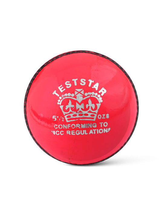 CA Sports 24 Pcs Test Star Pink Top Quality Chrome Leather Cricket Hard Ball