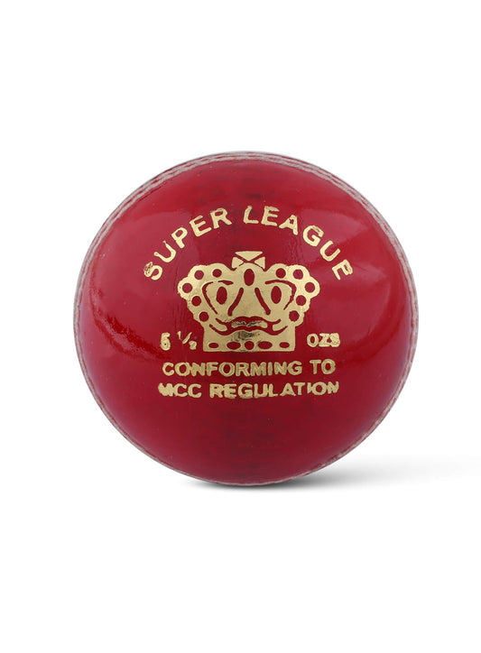 CA Sports 24 Pcs Super League Red Good Quality Chrome Leather Cricket Hard Ball