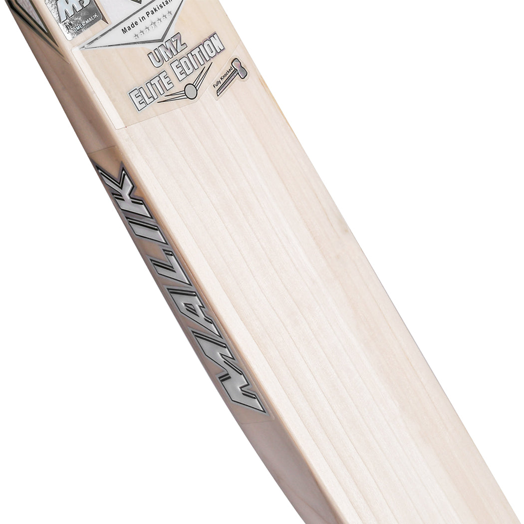 Malik MBS Elite Edition English Willow 3D Embossed & Textured Stickers Hard Ball Cricket Bat