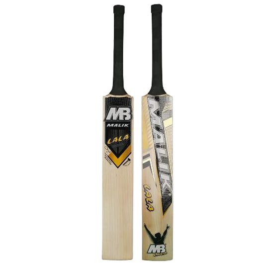 Malik Lala Edition Fine Quality English Willow 3D Embossed & Textured Stickers Hard Ball Cricket Bat