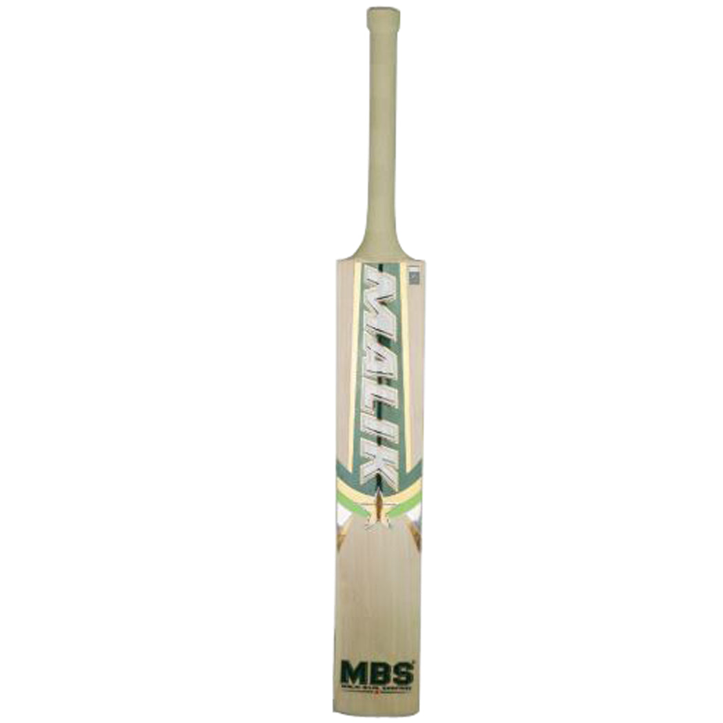 Malik MBS Players Edition English Willow 3D Embossed & Textured Stickers Hard Ball Cricket Bat