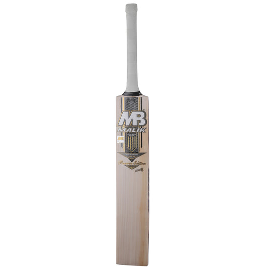 Malik MBS Reserve Edition English Willow 3D Embossed & Textured Stickers Hard Ball Cricket Bat