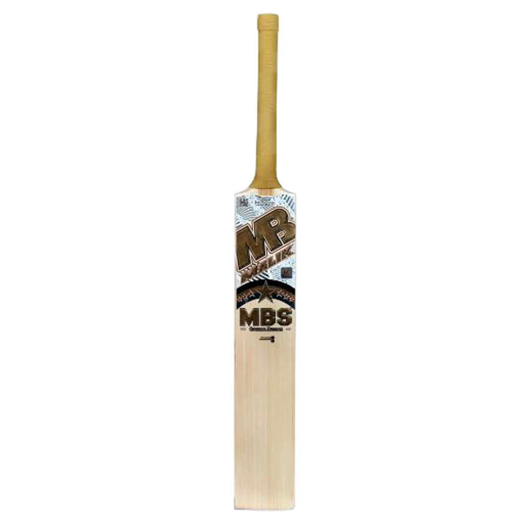 Malik MBS Special Edition English Willow 3D Embossed & Textured Stickers Hard Ball Cricket Bat