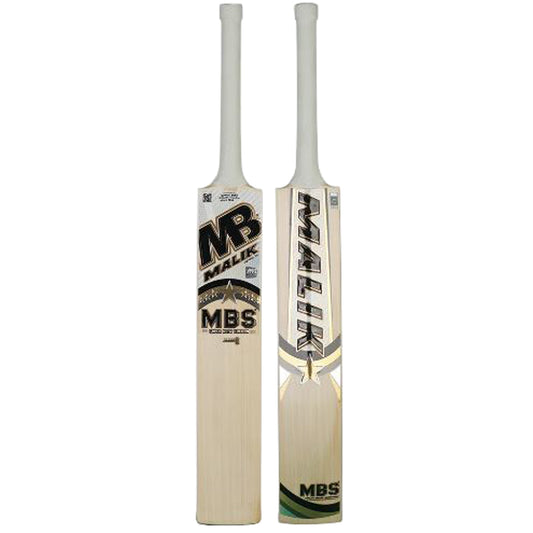 Malik MBS Super Best Edition English Willow 3D Embossed & Textured Stickers Hard Ball Cricket Bat