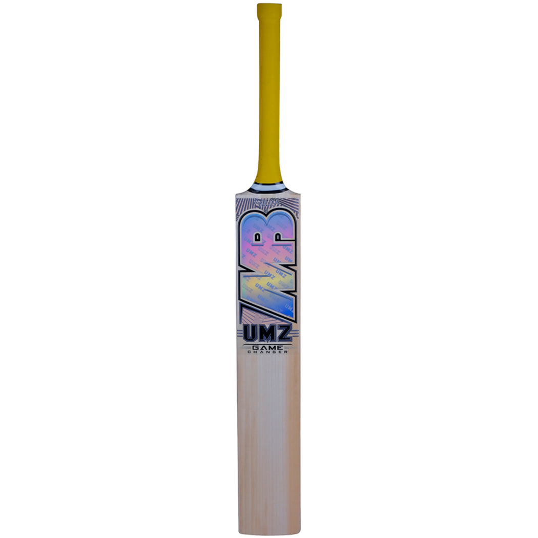 Malik MBS UMZ Game Changer English Willow 3D Embossed & Textured Stickers Hard Ball Cricket Bat