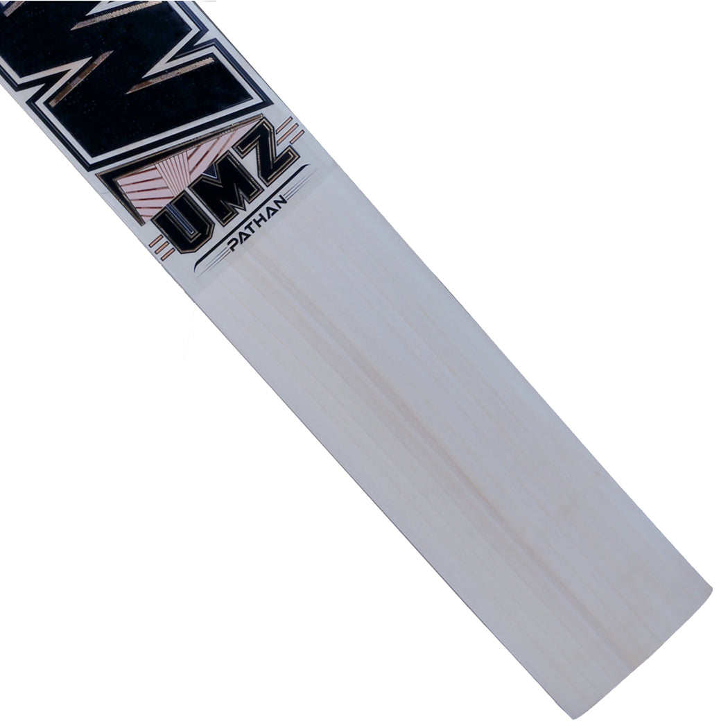 Malik MBS UMZ Pathan Edition English Willow 3D Embossed & Textured Stickers Hard Ball Cricket Bat