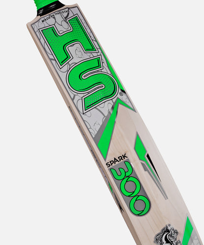 HS Sports SPARK 300 Edition Best Grain Structure English Willow Hard Ball Cricket Bat