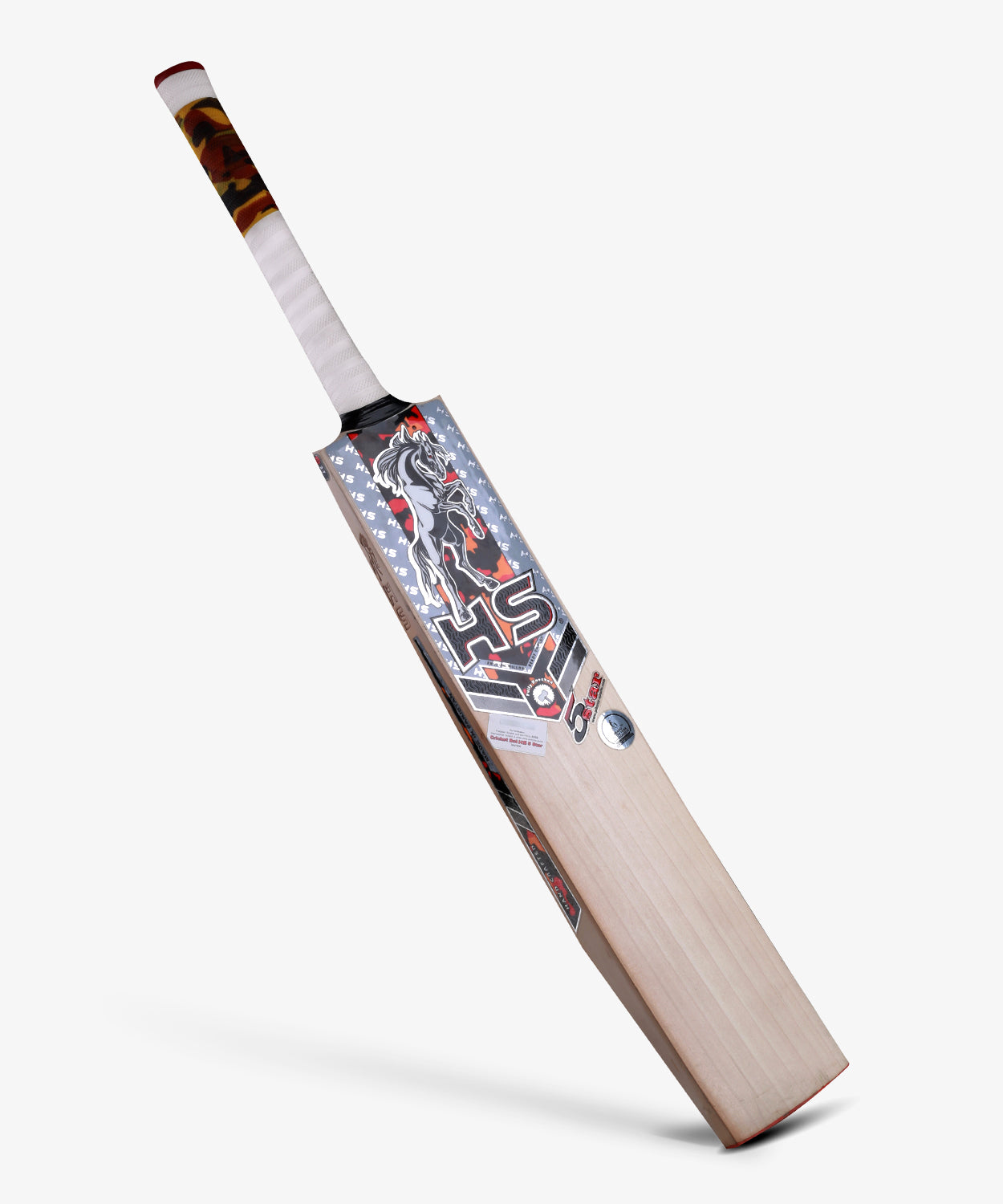 HS Sports 5 Star Camo Edition English Willow Hard Ball Cricket Bat