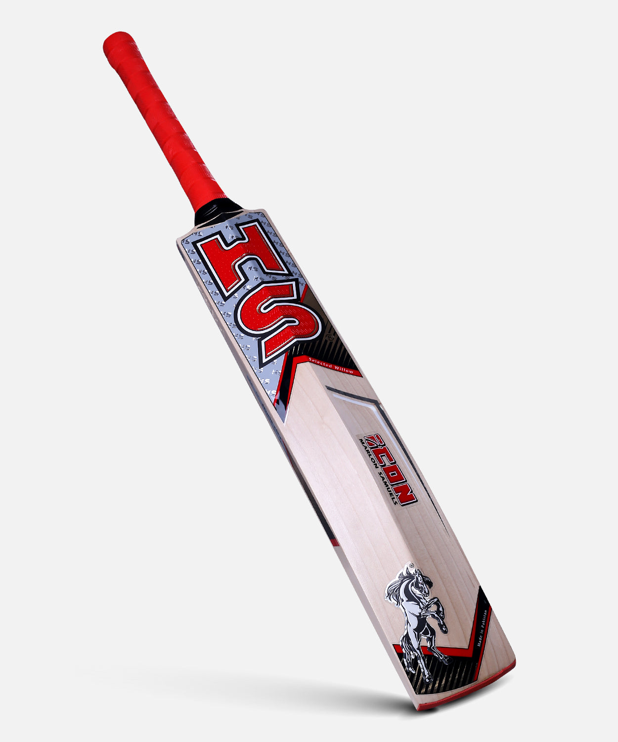 HS Sports Icon Marlon Samules Edition English Willow Hard Ball Cricket Bat