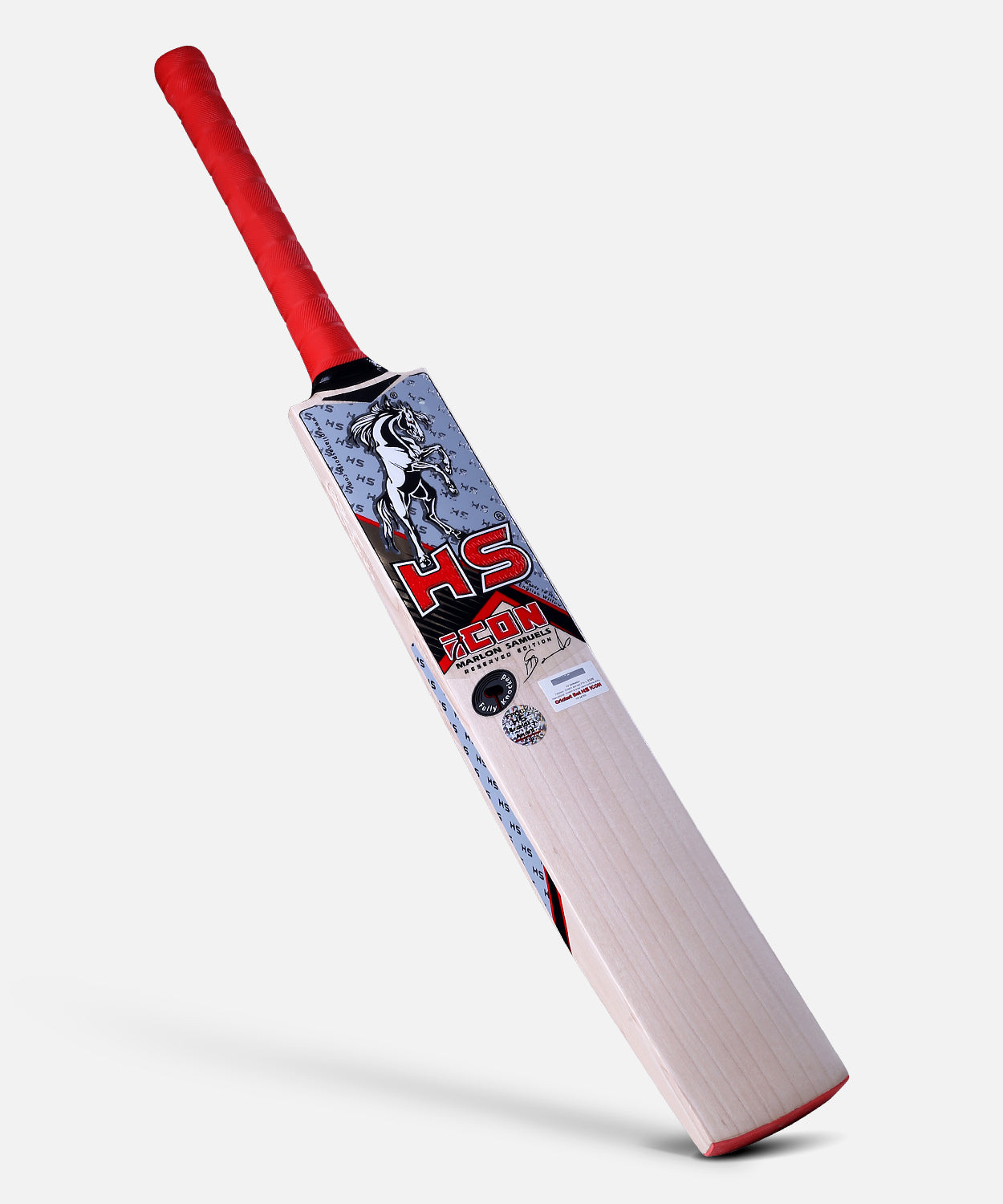 HS Sports Icon Marlon Samules Edition English Willow Hard Ball Cricket Bat