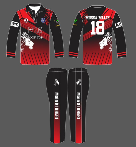 StrykerUSA Custom Made Team Kits Shirt and Trouser with Custom Design Logo Name and Number